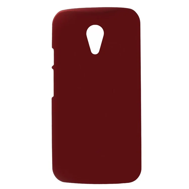 Red Rubberized PC Hard Phone Cover for Motorola Moto G2 G (2nd gen) XT1063 XT1072 / Dual SIM