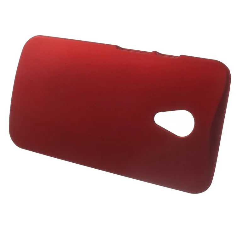 Red Rubberized PC Hard Phone Cover for Motorola Moto G2 G (2nd gen) XT1063 XT1072 / Dual SIM
