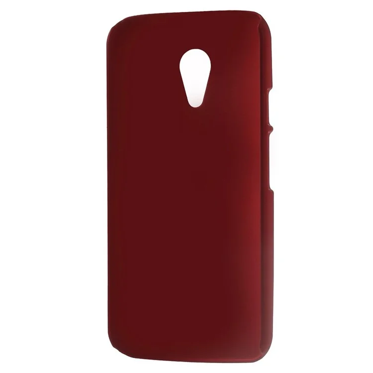 Red Rubberized PC Hard Phone Cover for Motorola Moto G2 G (2nd gen) XT1063 XT1072 / Dual SIM