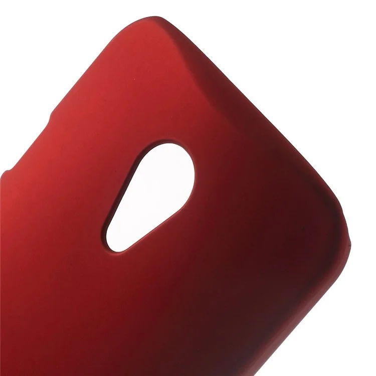Red Rubberized PC Hard Phone Cover for Motorola Moto G2 G (2nd gen) XT1063 XT1072 / Dual SIM