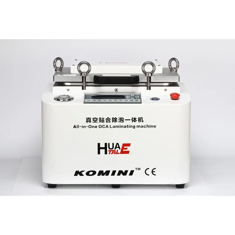 HUATALEHON 2-in-1 LCD Laminating & Debubbling Machine for iPhone Samsung HTC LCD Repair (KOMINI)