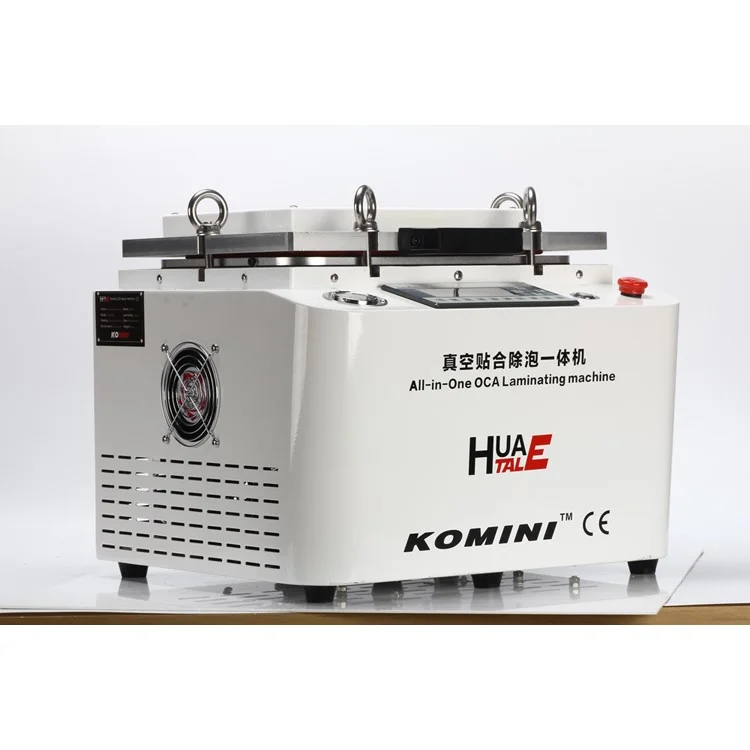 HUATALEHON 2-in-1 LCD Laminating & Debubbling Machine for iPhone Samsung HTC LCD Repair (KOMINI)
