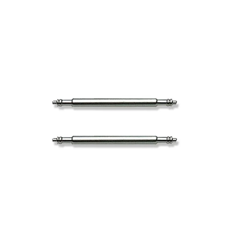 2 Pcs 20mm Relógio De Aço Inoxidável Spring Bar Pins