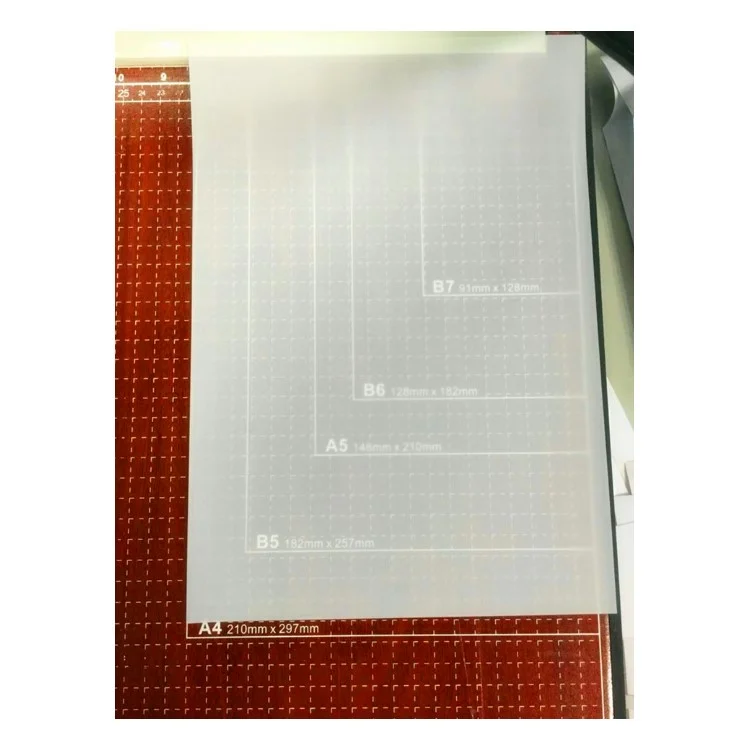 50Pcs A4 Low Temperature Printing Paper for 3D Vacuum Sublimation Heat Transfer Printing Machine (SKU: 23120160A)