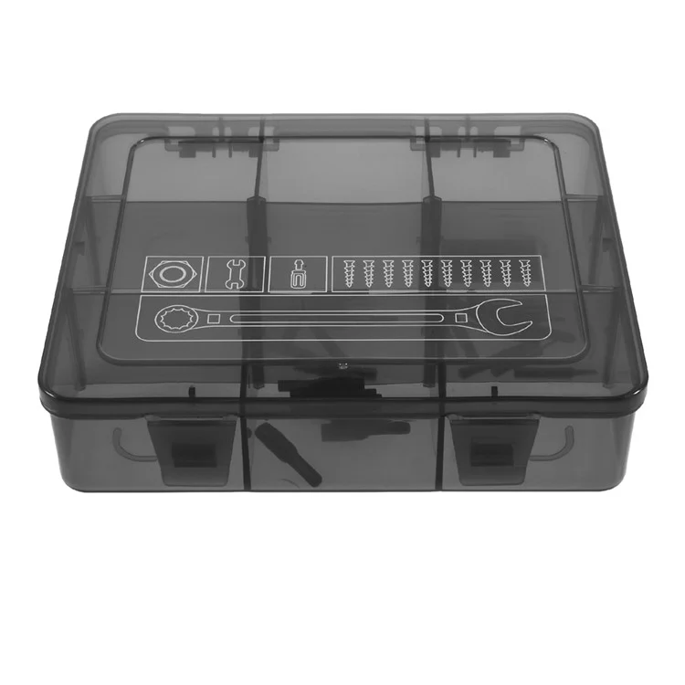 Detachable Components Repair Parts Storage Box 9 Compartments Trays