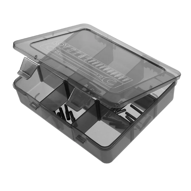 Detachable Components Repair Parts Storage Box 9 Compartments Trays
