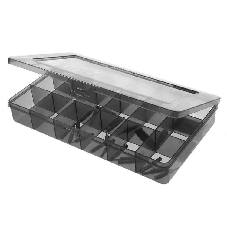 Components Repair Parts Storage Box 18 Compartments Trays