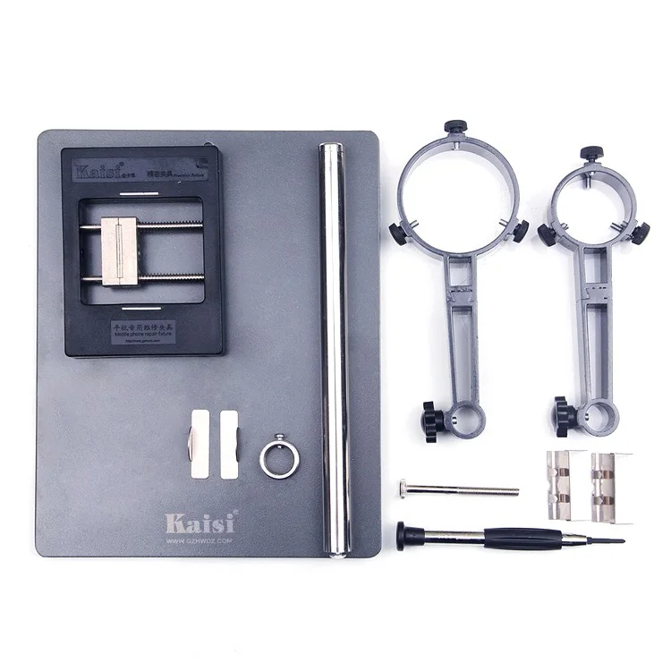 KAISI Mobile Phone Repair Platform Hot Air Gun Clamp Holder Fixture