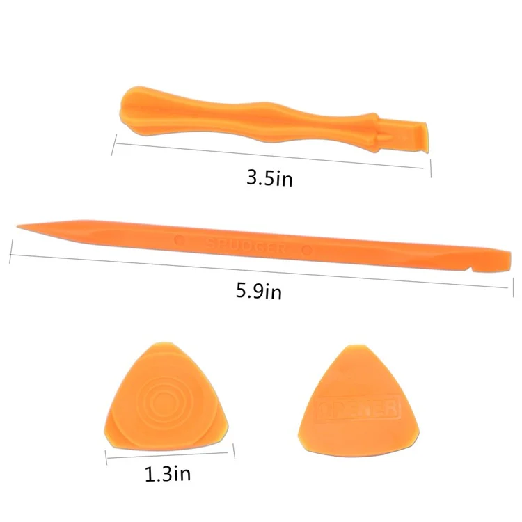 JAKEMY JM-OP11 10 en 1 Outils D'ouverture Antistatiques Pour le Téléphone Mobile / Tablette