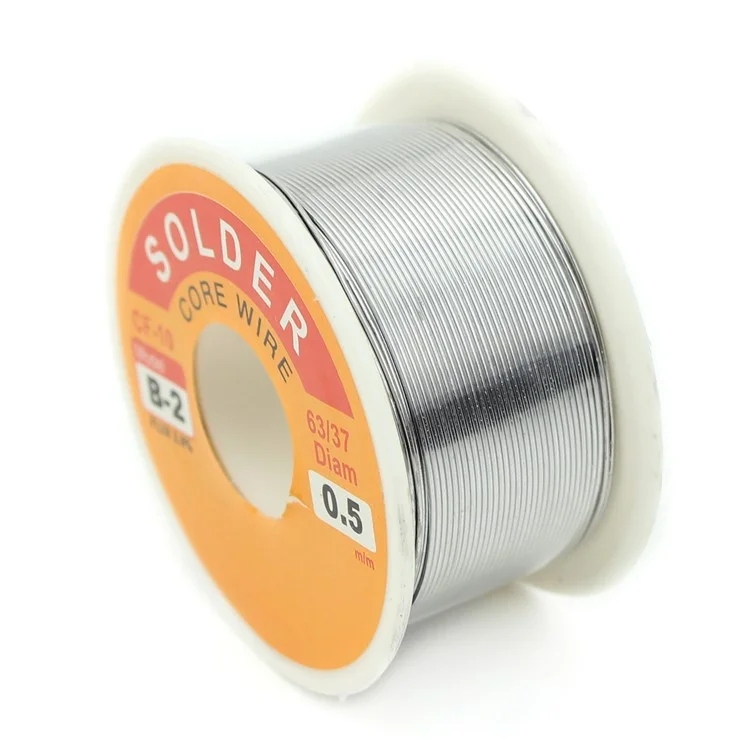0,5 mm 63/37 Zinn-Blei-Schweißlöt-Lötdraht mit Kolophonium-Kern