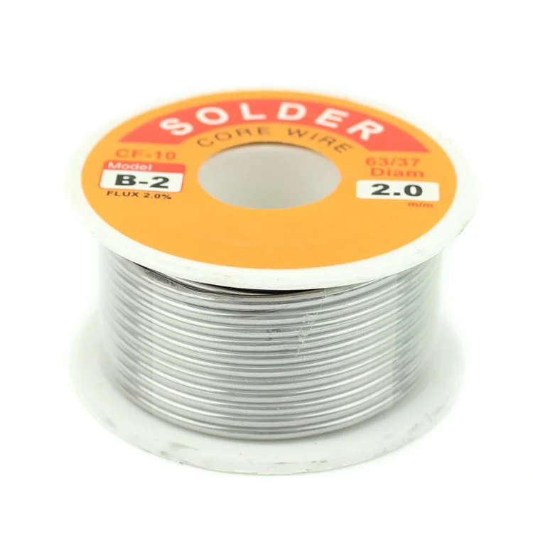 2.0mm 63/37 Tin Lead Welding Soldering Solder Wire Rosin Core Reel Roll
