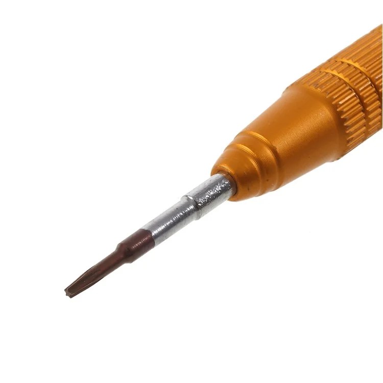 NO.658 Non-slip Handle 1.2 x 25mm 5 Point Star Screwdriver Repair Tool