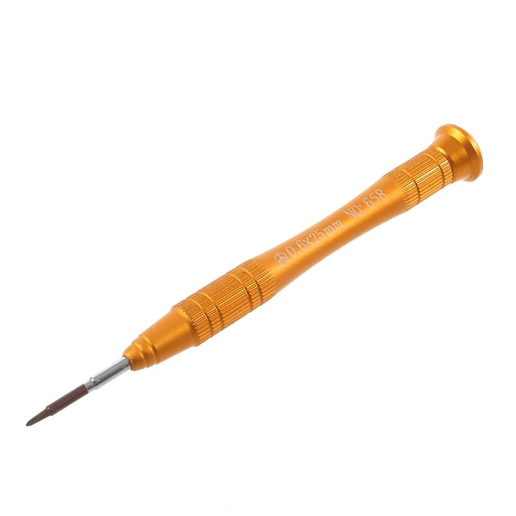NO.658 Metal Handle 0.6 x 25mm Y-type Screwdriver for Repairing