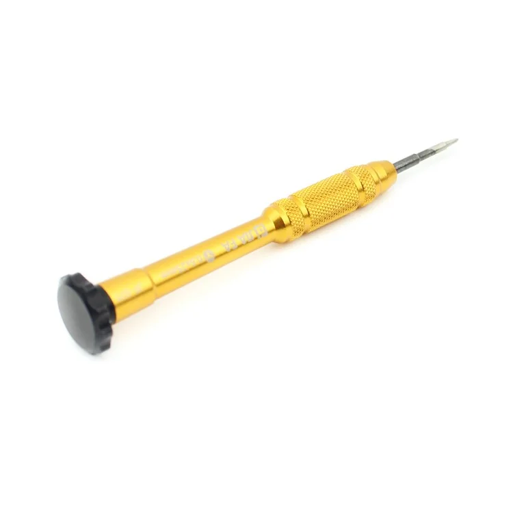 Professional Anti-slip Handle 0.6 Tri-wing Screwdriver - Gold Color