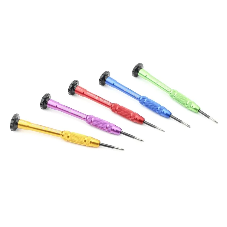 Poignée anti-dérapante professionnelle 0.6 Tournevis à trois ailes - Couleur or