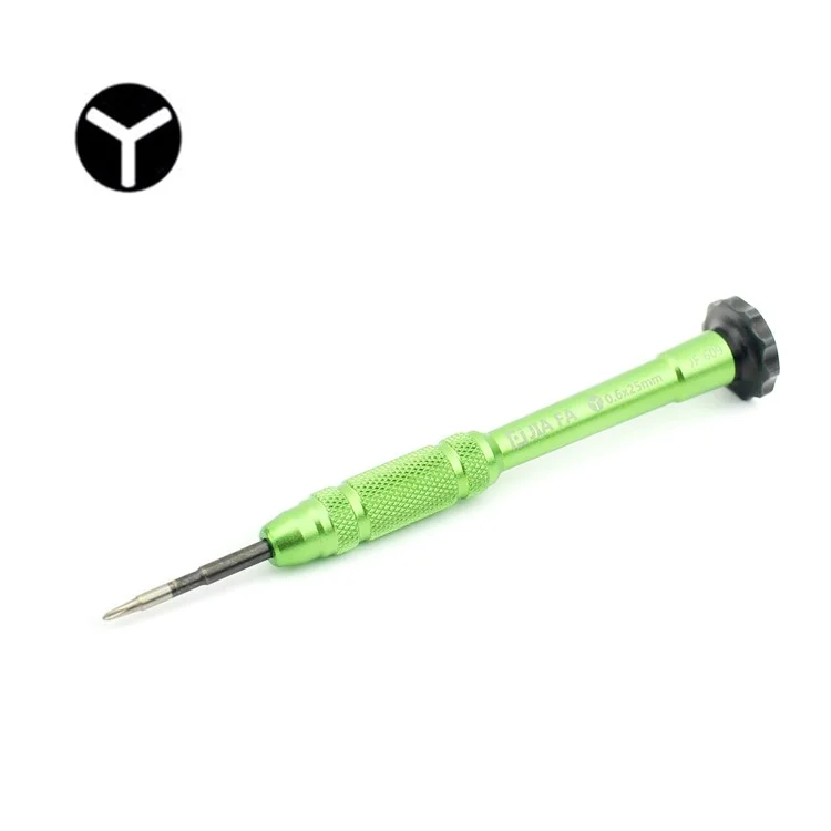 Non-slip Handle Professional 0.6 Tri-wing Screwdriver - Green