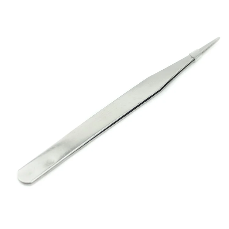 JF-605 Mini Mini Metal Straight Tweezers Cellphone Repair Ferramenta de Reparo