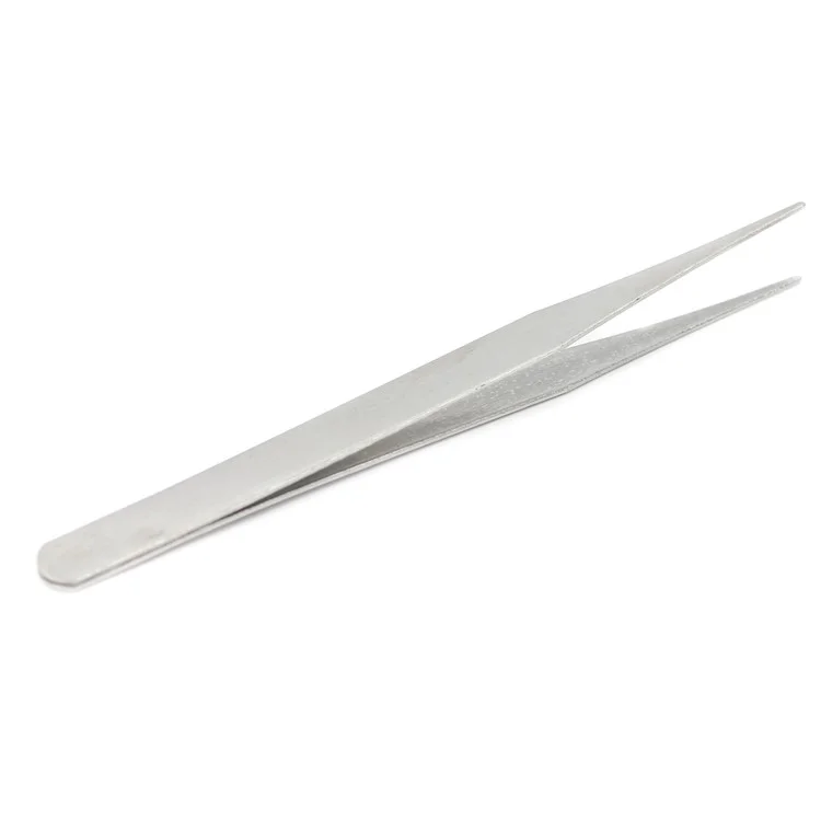 JF-605 Mini Mini Metal Straight Tweezers Cellphone Repair Ferramenta de Reparo