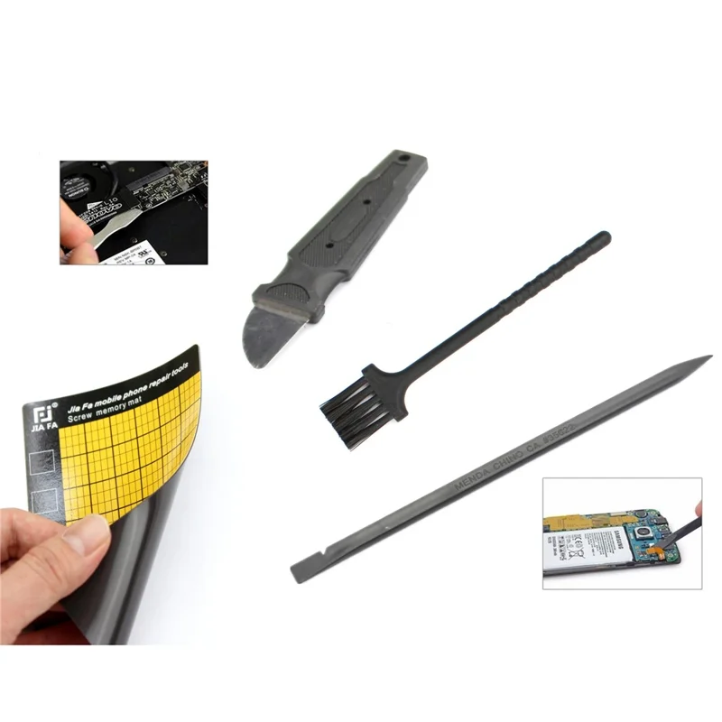 JF-8128 Professional 19-in-1 Screwdriver Pry Tool Disassemble Opening Repair Set for iPhone Samsung