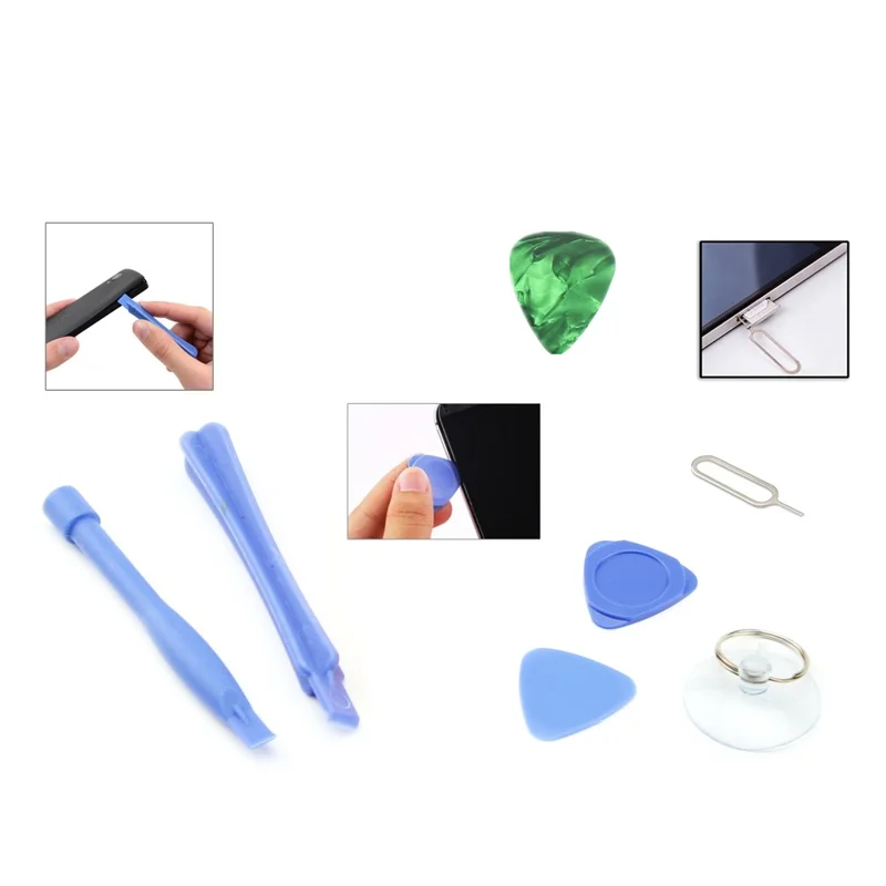 JF-8128 Professional 19-in-1 Screwdriver Pry Tool Disassemble Opening Repair Set for iPhone Samsung