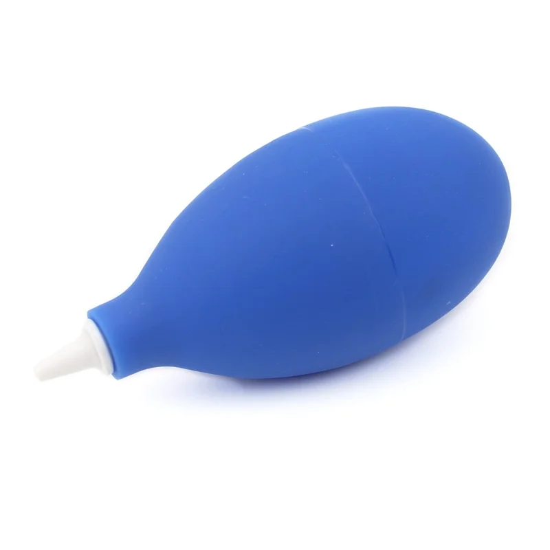 Air Blower Squeeze Anti Dust Cleaner Cleaning Tool for Hearing Aids, Camera Lens, Watch Computer Laptop - Blue
