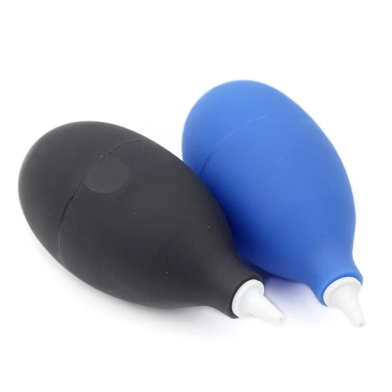 Air Blower Squeeze Anti Dust Cleaner Cleaning Tool for Hearing Aids, Camera Lens, Watch Computer Laptop - Blue