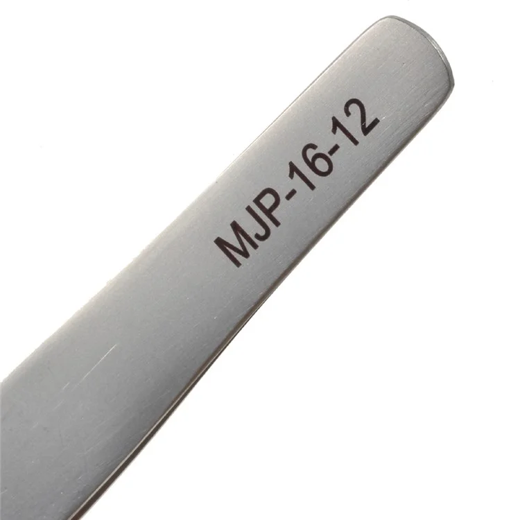 VETUS MJP-16-12 VETUS High Strength Stainless Steel Professional Curved Tip Tweezers Repair Tool - Style A