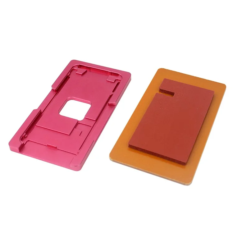 For iPhone 8 Plus Front Screen Glass Lens with Frame Laminating Aligning Mould Kit