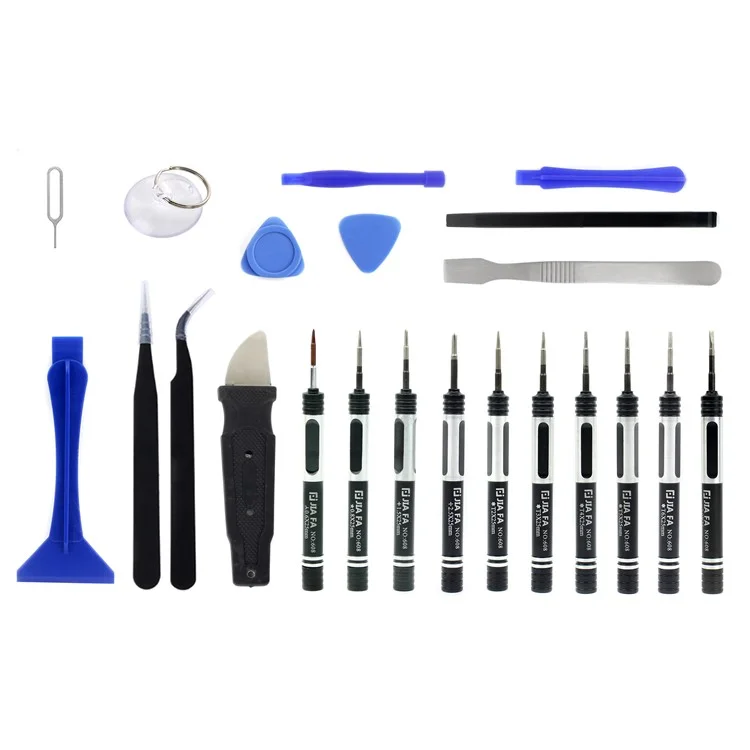 JF-8138 Professional 22-in-1 Screwdriver Pry Tool Disassemble Opening Repair Set