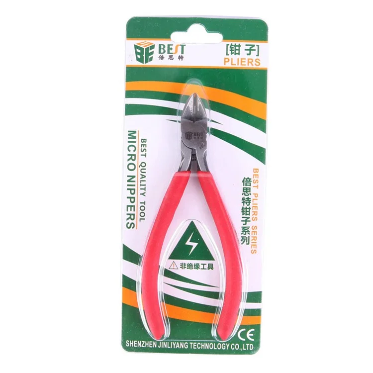 BEST BST-4 Anti-slip Diagonal Side Cutting Pliers