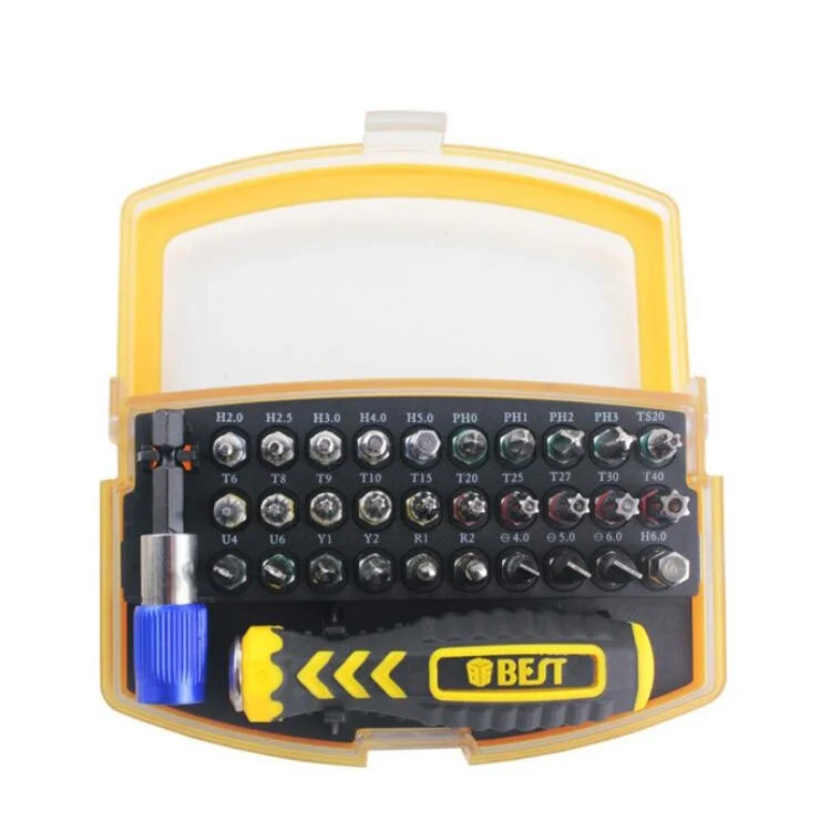 BEST BST-2166A 32 in 1 Multi-functional Precision Screwdriver Set Repair Tool Kit