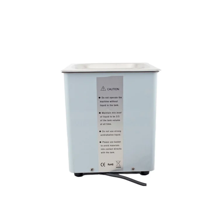 BEST BST-300 110V 50W Stainless Steel Ultrasonic Cleaner Ultrasonic Cleaning Machine Capacity 1.8L - EU Plug