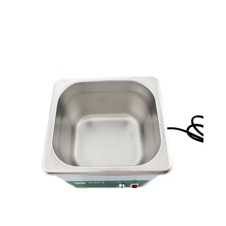 BEST BST-300 110V 50W Stainless Steel Ultrasonic Cleaner Ultrasonic Cleaning Machine Capacity 1.8L - EU Plug