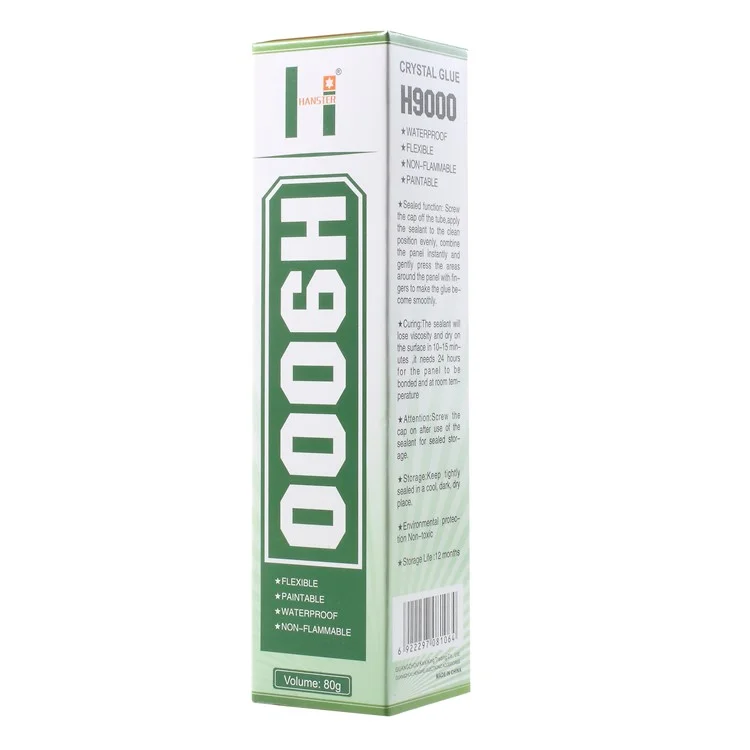 80g H9000 Crystal Glue for Mobile Phone LCD Repair Rhinestone DIY Jewelry Fix etc