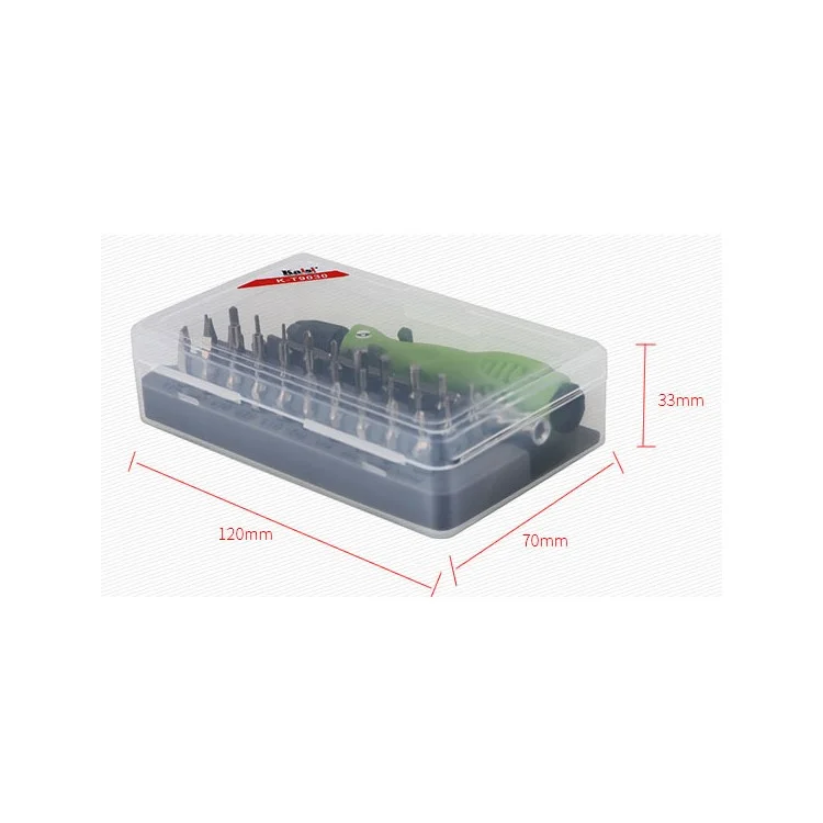 K-T9030 30-in-1 Multipurpose Screwdriver Repair Tool Set for Phone PC Repair