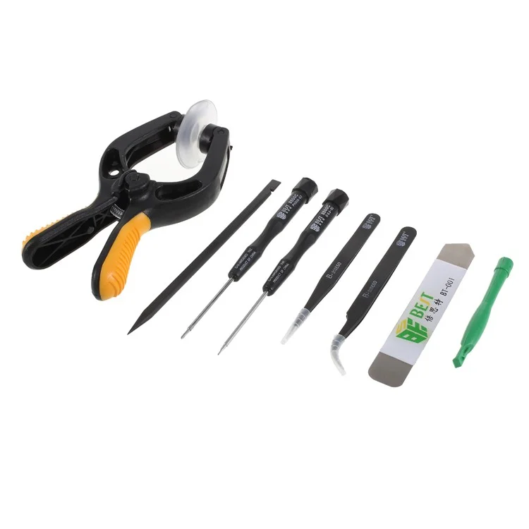 Meilleur BST-609 8-en-1 Tire D'outils D'outil D'écran de Téléphone Mobile Professionnel BST-609