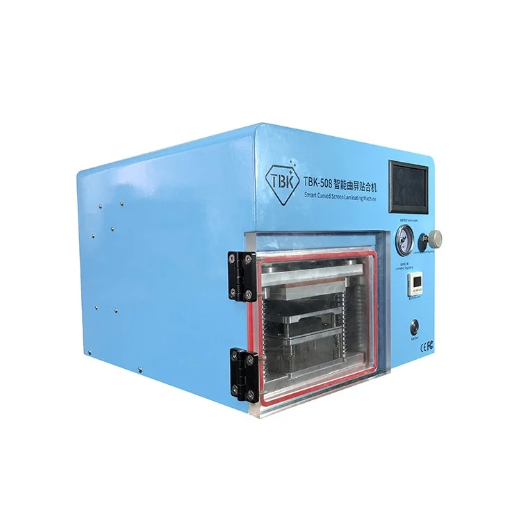 TBK-508 Smart Curved Screen Laminating Bubble Removing Machine Built-in Vacuum Pump 220V - EU Plug