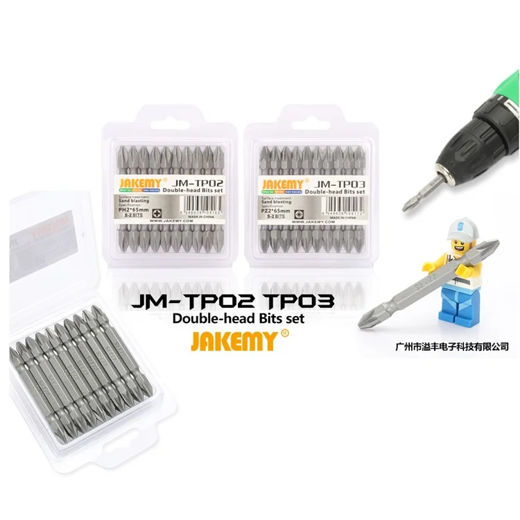 JAKEMY Double-head Phillips PH2 Screwdriver Bits