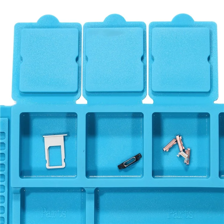 IPARTSEXPERT Plataforma de Manutenção de Telefone Celular com Almofada de Silicone Magnética à Prova de Calor