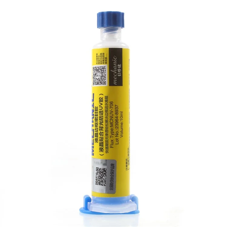 MECHANIC 10ml UV Glue Clear LCD Frame Sealing Glue for Cellphone Repair