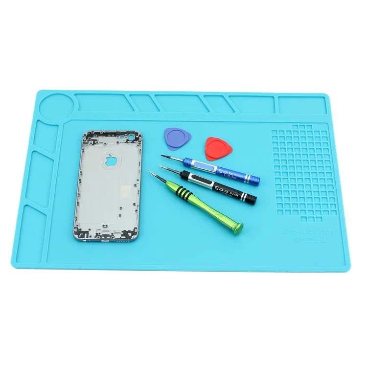 P8841 Heat Insulation Phone Maintenance Silicone Mat, Size: 330x30x5mm