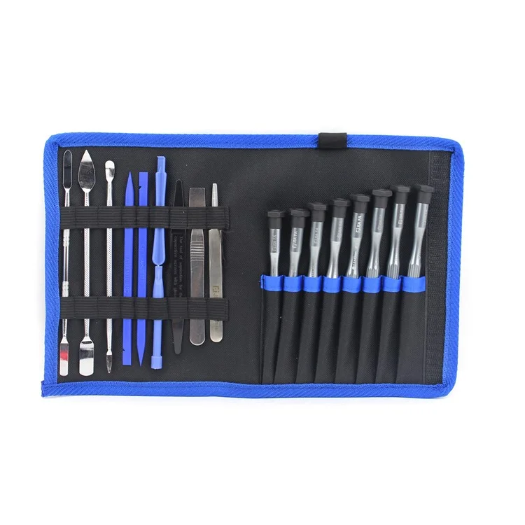 JF-8171 18 in 1 Mobile Phone Opening Pry Tool Screwdriver Crowbars Repair Kit