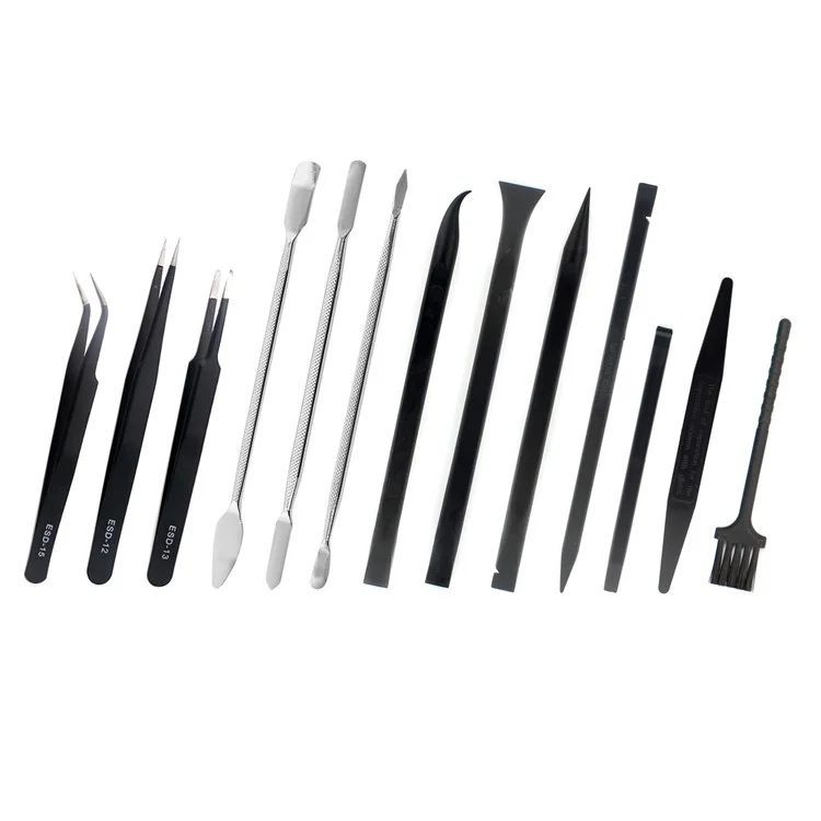 JF-8172 Professionali 17-in-1 Screwdrivers Opening Tool Kit per la riparazione di iPhone