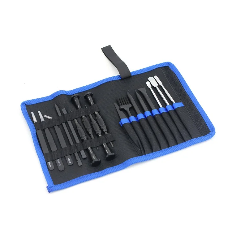 JF-8172 Professionali 17-in-1 Screwdrivers Opening Tool Kit per la riparazione di iPhone