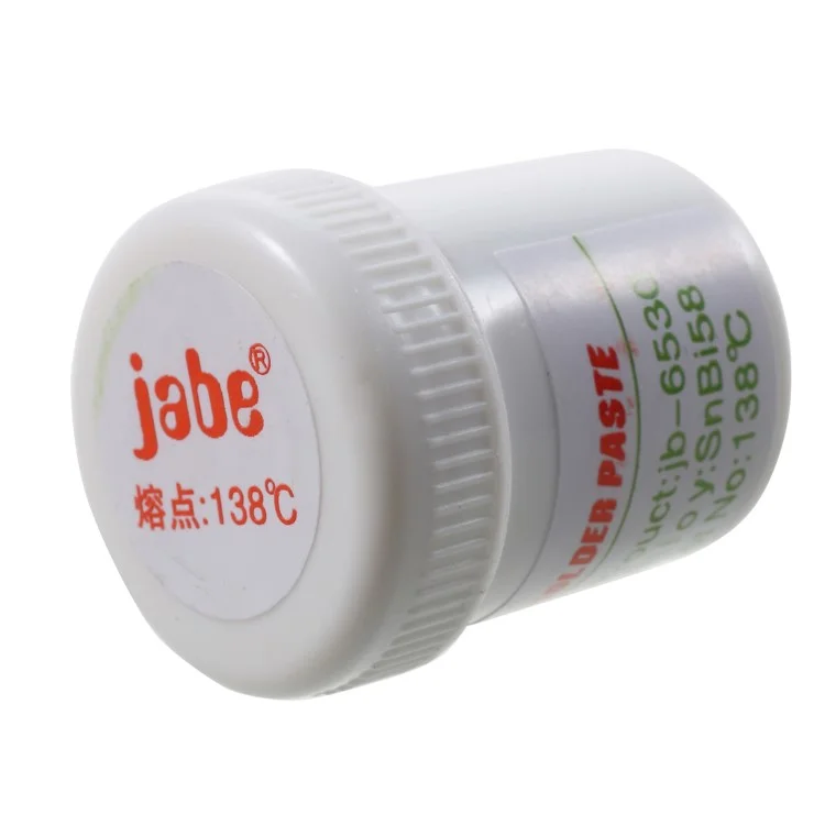 JABE JB-6530 138°C Low Temperature Solder Paste Soldering Tool for PCB SMD BGA