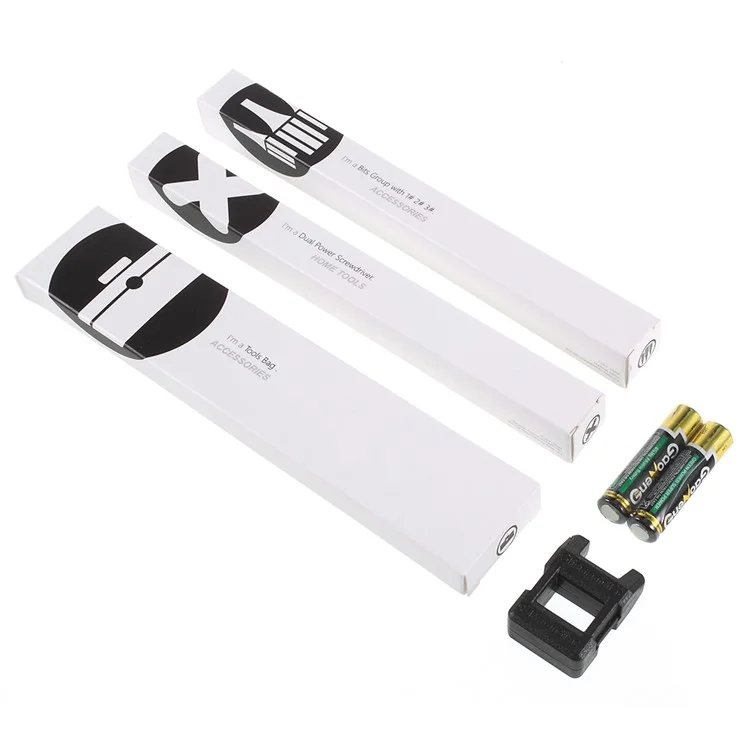 WOWSTICK Mini Electric Precision Dual Power Screwdriver Repair Tools with 18 Bits
