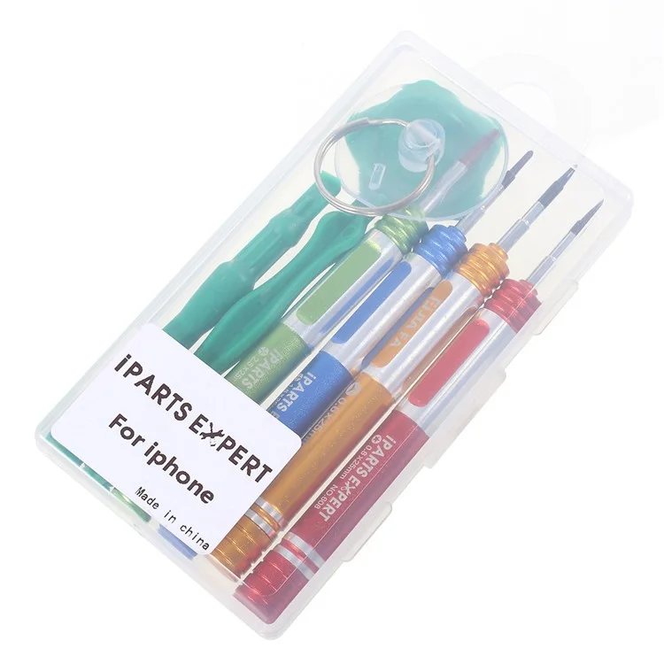 IPARTS EXPERT 8-in-1 Professional Non-slip Handle Screwdriver Repair Tool
