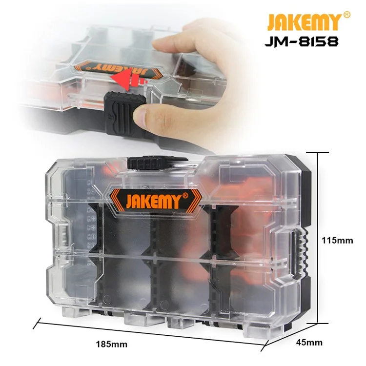 JAKEMY JM-8158 34 in 1 Scalpel Knife Multifunction Tools Set Art Pen Knife Precision Cutter