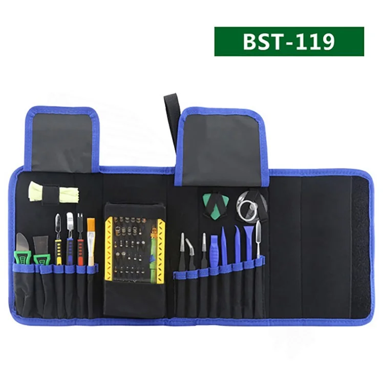 Bester BST-119 64 in 1 Multifunktionalem Smartphones Reparaturwerkzeug-tastendisemble-werkzeug-tool-set