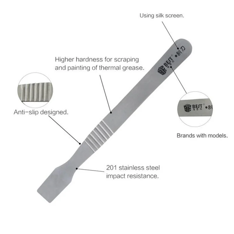 BEST 201 Stainless Steel Scraper Soldering Assist Tool